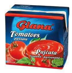 giana rajčata jemně drcená