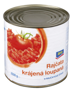 Rajčata loupaná 2,5 kg