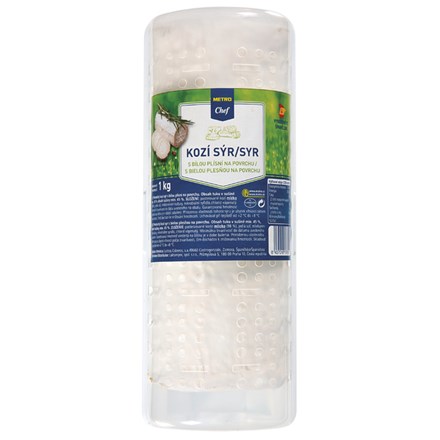 detail kozí sýr s bílou plísní 1kg