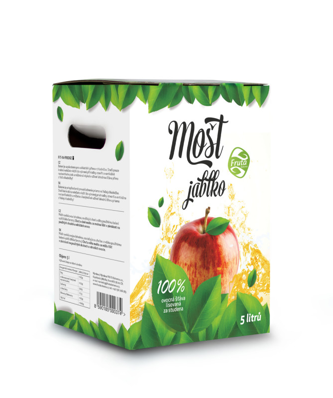 detail Mošt fruta 5 litrů